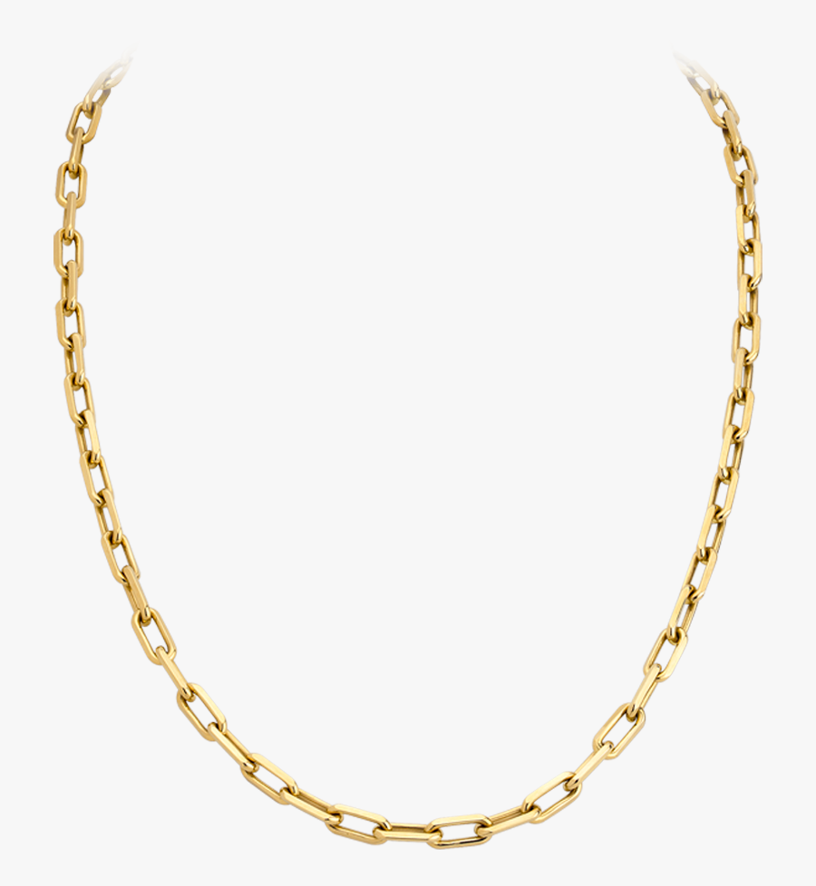 Gold Chain Png - Cartier Santos Necklace, Transparent Clipart
