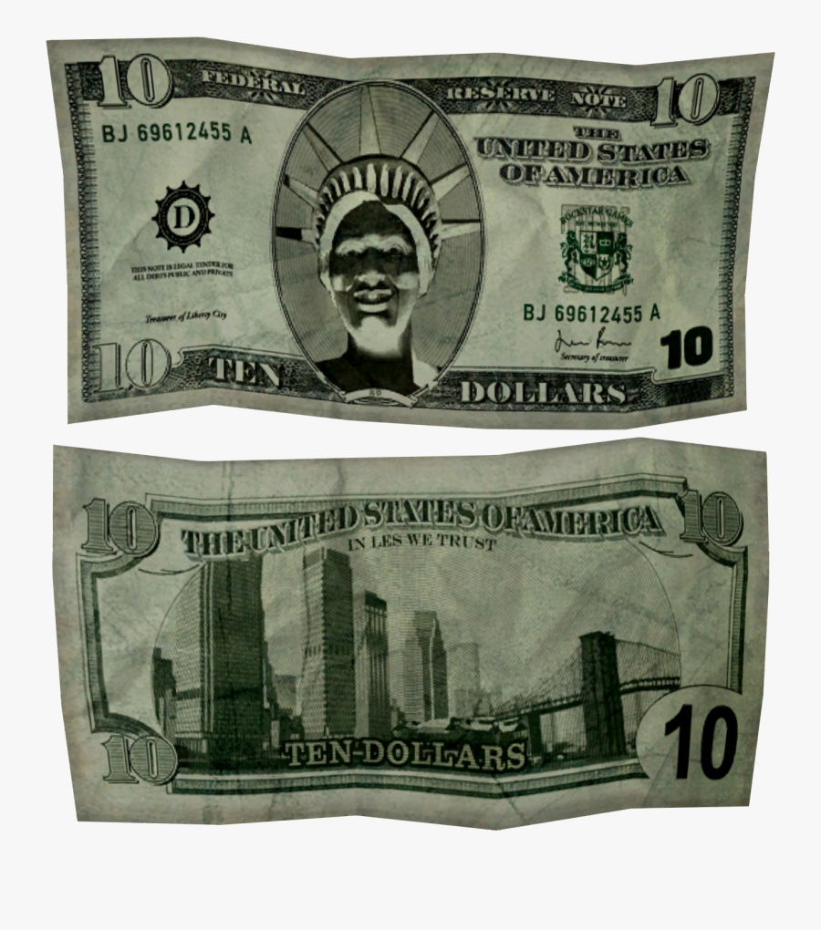 Gta Dollar Bill, Transparent Clipart