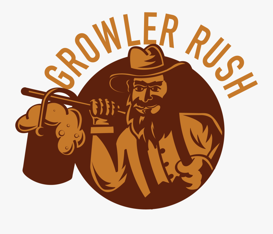Growler Rush Is The Most Convenient Way To Bring The - Illustration, Transparent Clipart