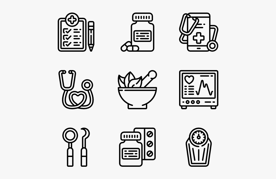 Medical Equipment - Algorithm Icon, Transparent Clipart