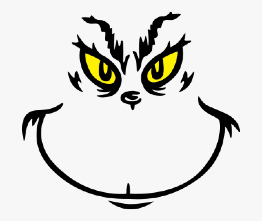 Grinch Face Grinch Face Svg Free Transparent Clipart Clipartkey