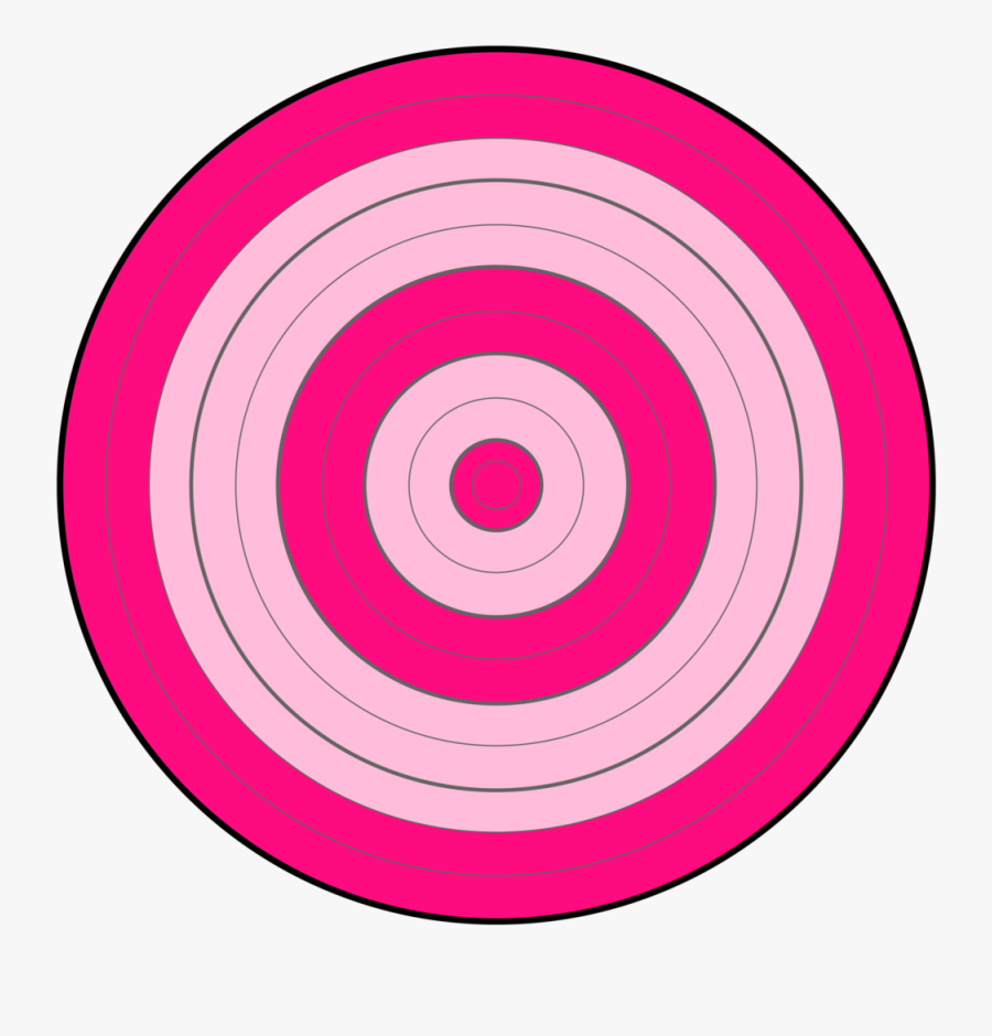 Pink,circle,target Art - Steelseries Logo White Png, Transparent Clipart