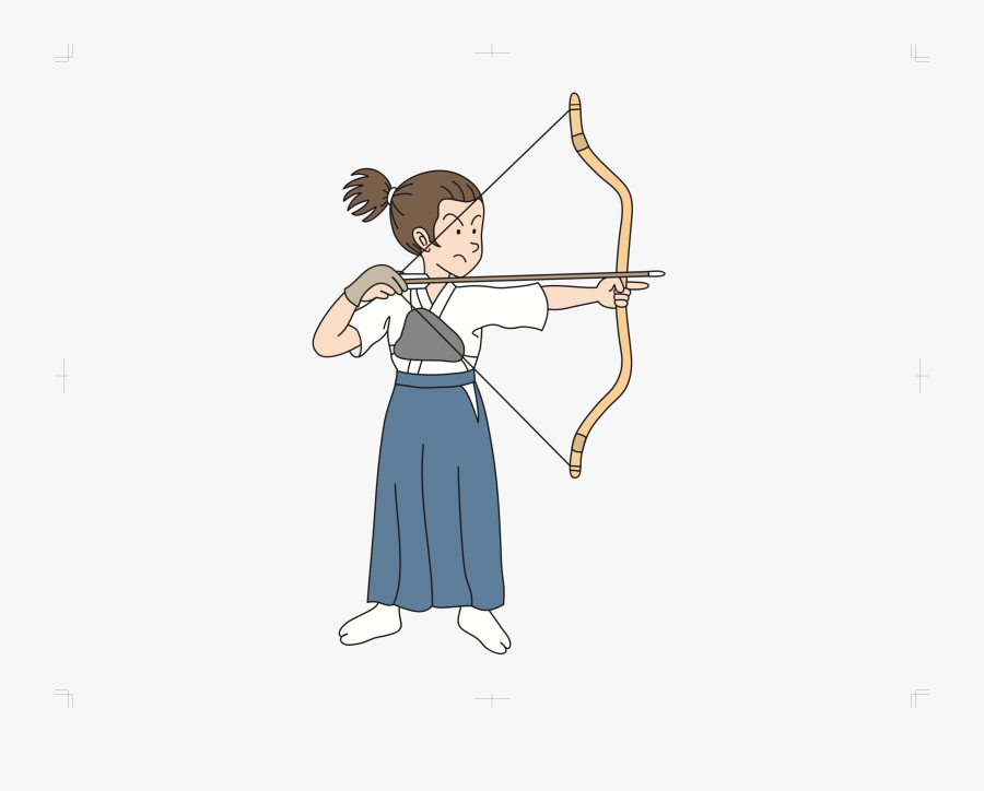 Female Archer Clip Arts - Clip Art, Transparent Clipart