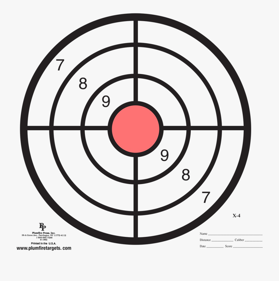 Transparent Archery Target Png - Simbolo Precisao , Free Transparent 