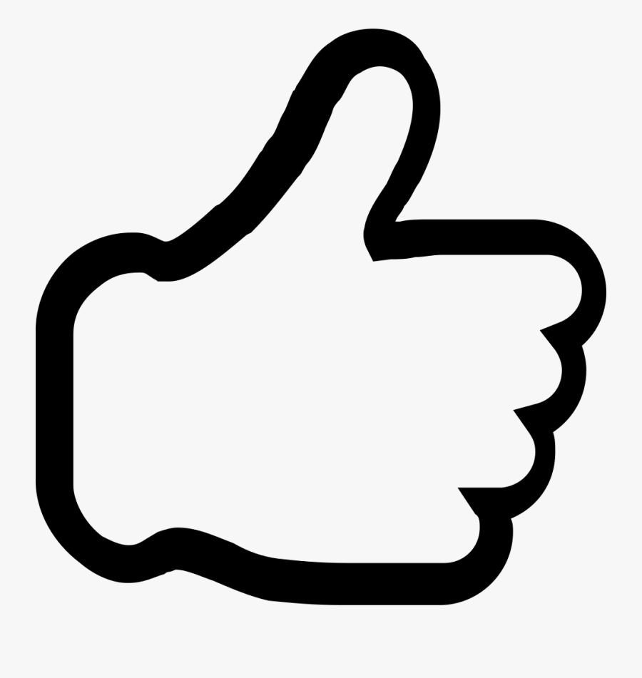 Thumbs Up - Transparent Background Recommendation Clipart , Free ...