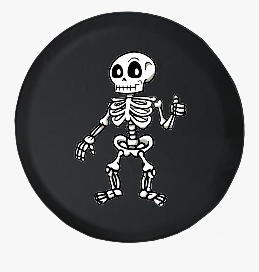 Cartoon Skeleton Thumbs Up Spooky Scary Haunted Halloween - Skeleton Logo Thumbs Up, Transparent Clipart