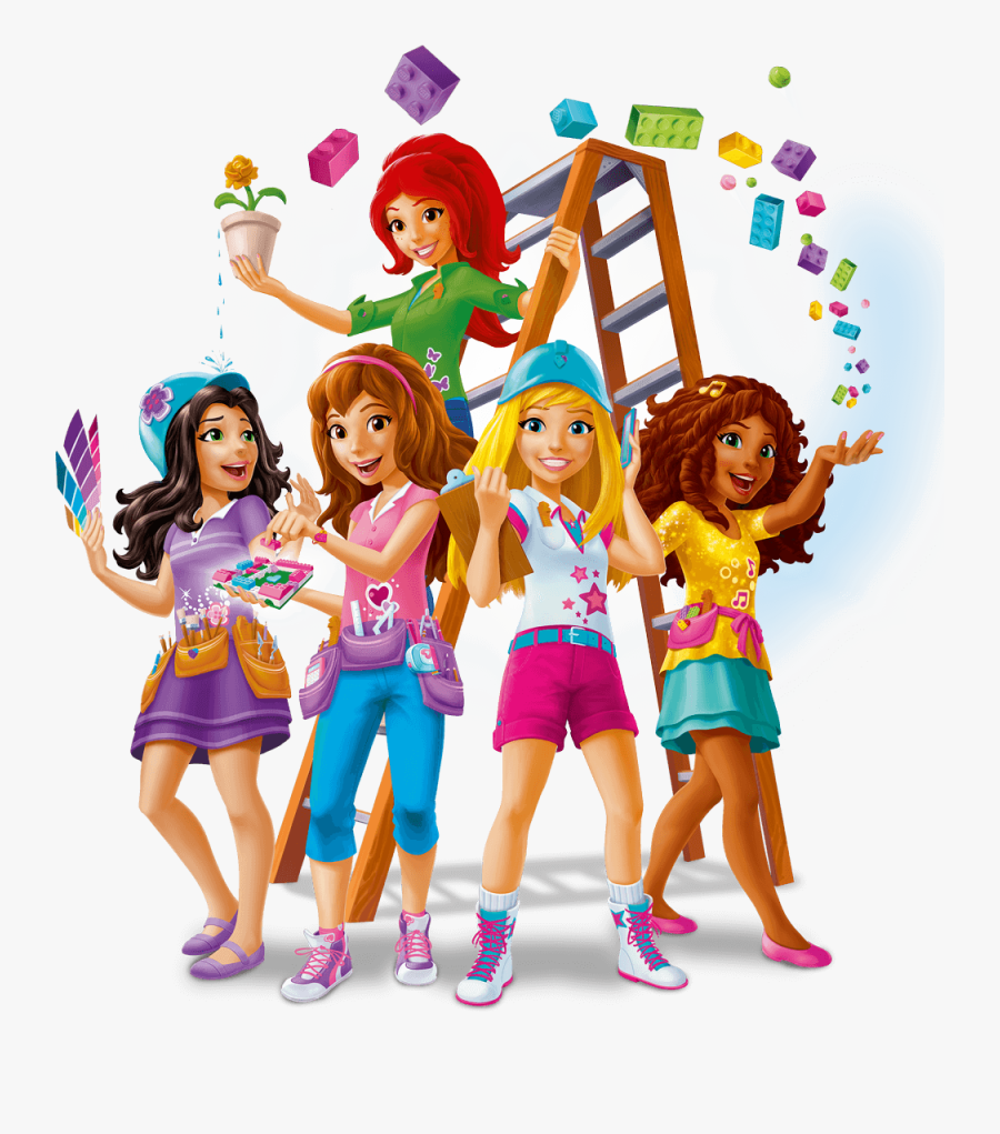 Download Friendship Clipart 5 Friend - Lego Friends Fan Art , Free ...