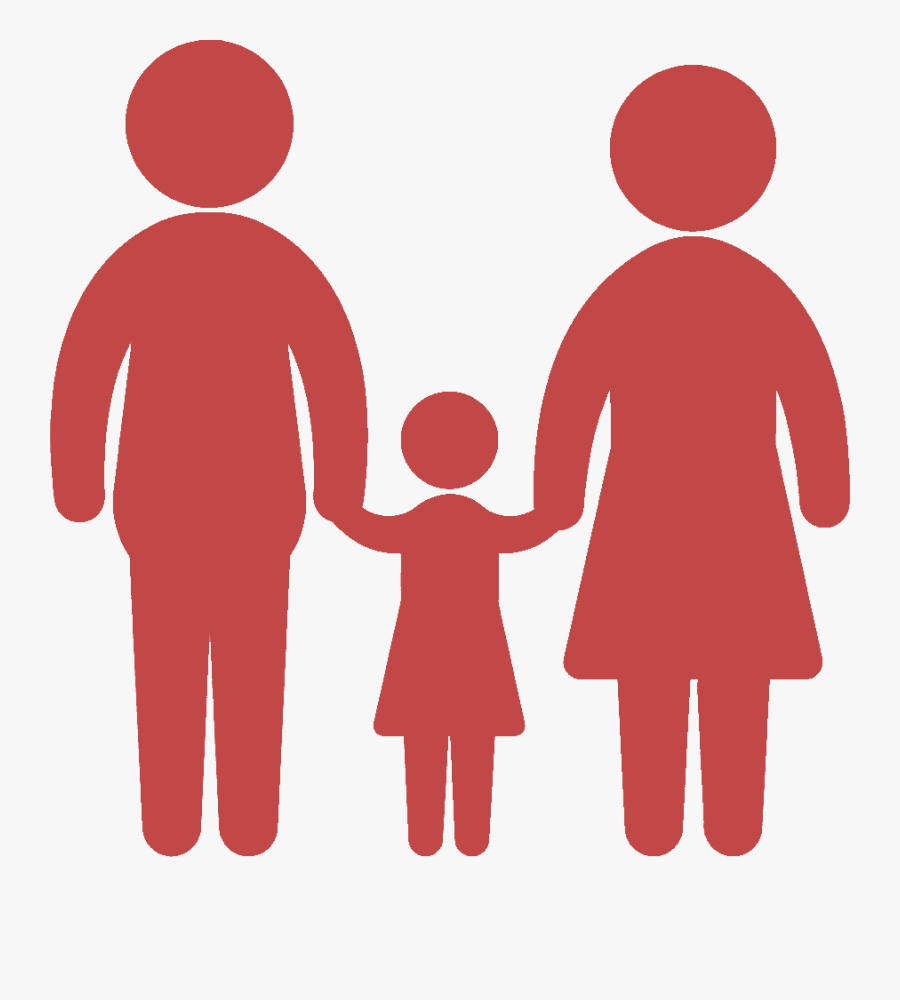 Transparent Friends Holding Hands Clipart - Mom And Dad Icon, Transparent Clipart