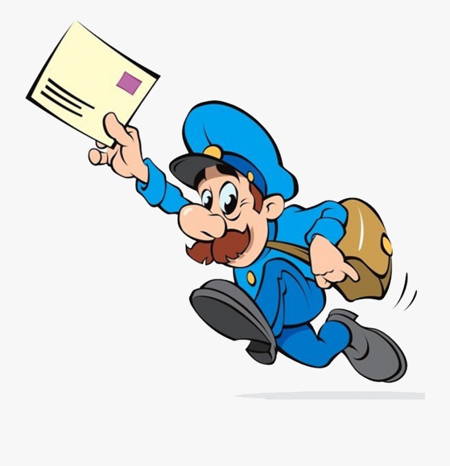 Mailman Clipart Mail Carrier - Почтальон Пнг, Transparent Clipart