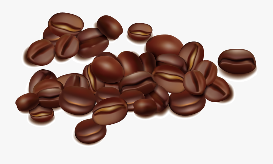 Coffee Bean Seed - Vector Coffee Beans Png, Transparent Clipart