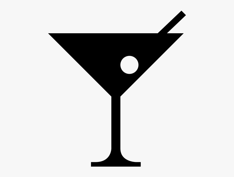 Mixed Drink - Cocktail Glass Logo Png, Transparent Clipart