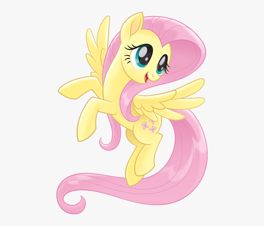 Transparent Kids Bath Time Clipart - My Little Pony The Movie Fluttershy, Transparent Clipart