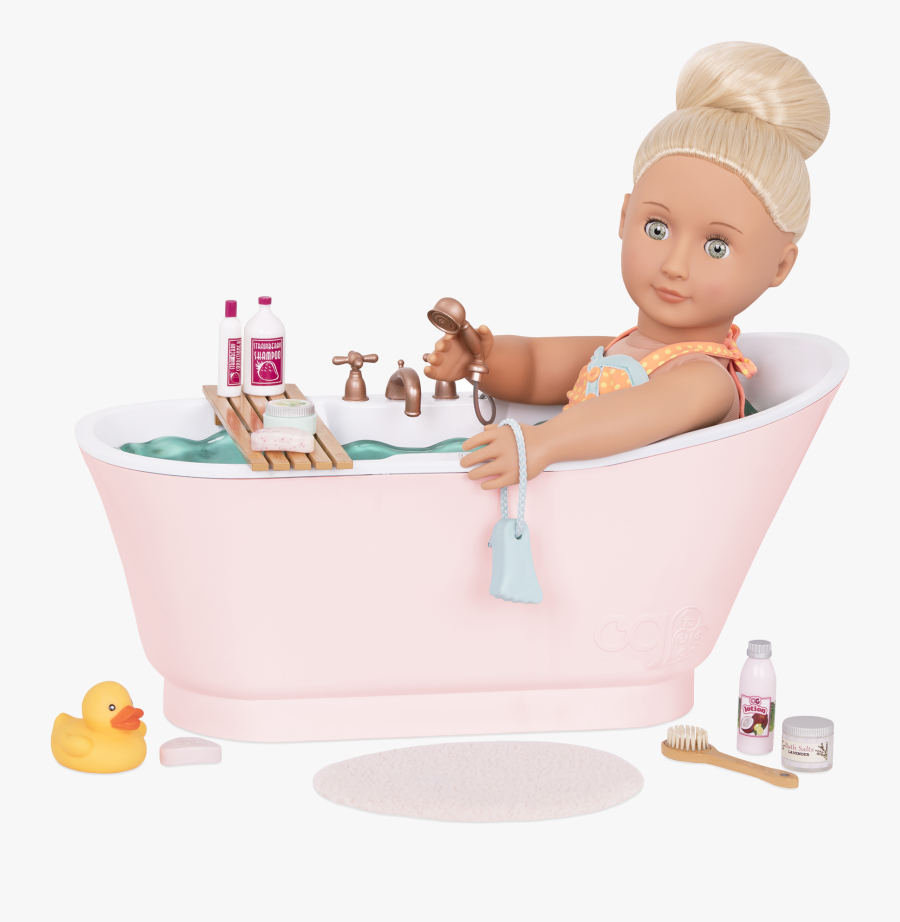Bath And Bubbles Set Naya In Bathtu - Bathtub, Transparent Clipart