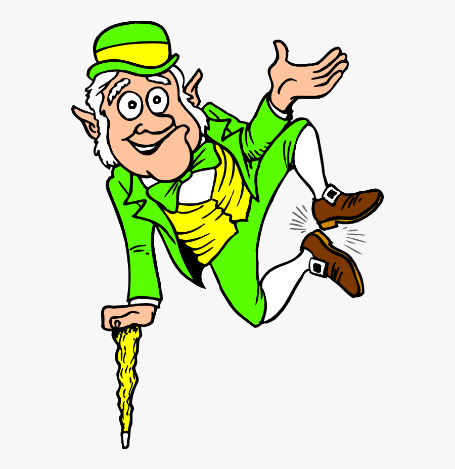 St Patrick"s Day Letter From Leprechaun - Clipart Dancing Leprechaun, Transparent Clipart