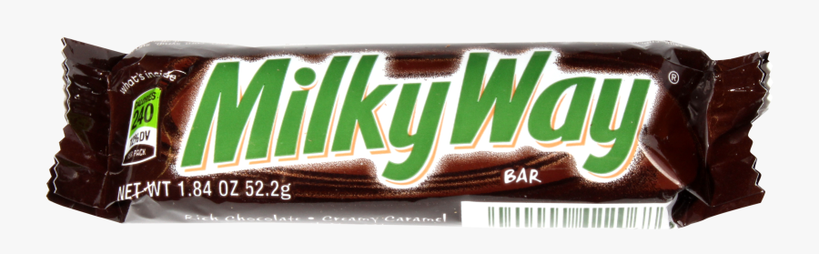 Milky Way Candy Bar, Transparent Clipart