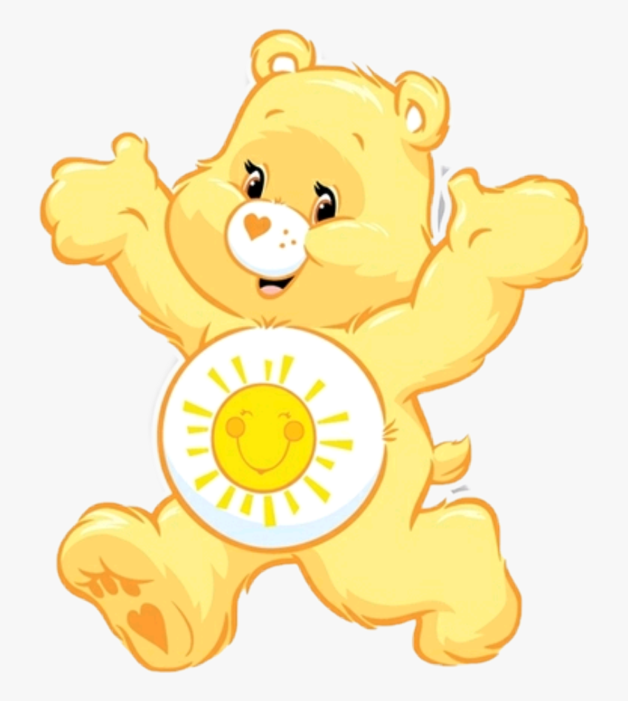 Transparent Care Bear Clipart - Funshine Bear Care Bear, Transparent Clipart