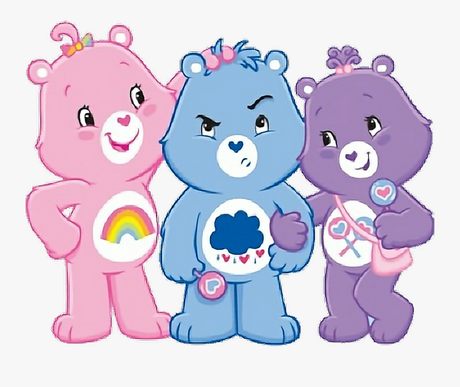 Care Bears 990015 - Share Bear And Grumpy Bear, Transparent Clipart