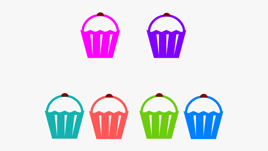Cupcake Stand Svg Clip Arts - Cupcake On A Stand Clipart, Transparent Clipart