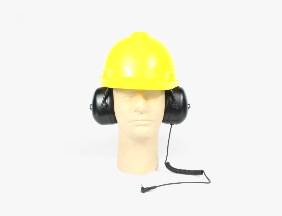 Hardhat Hearing Protection Png - Hard Hat, Transparent Clipart