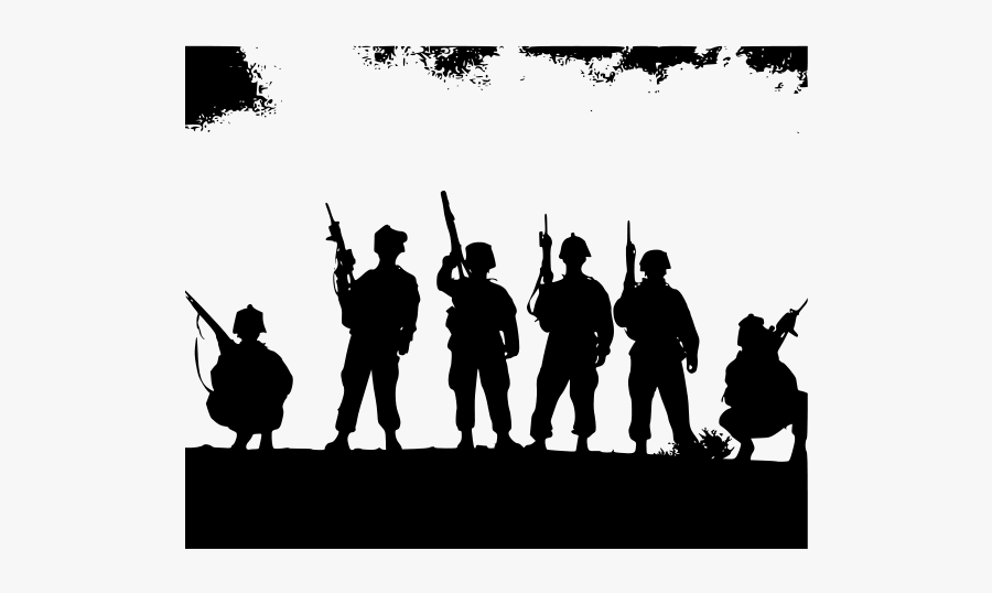 Soldier Clip Art - Transparent Background Military Png, Transparent Clipart