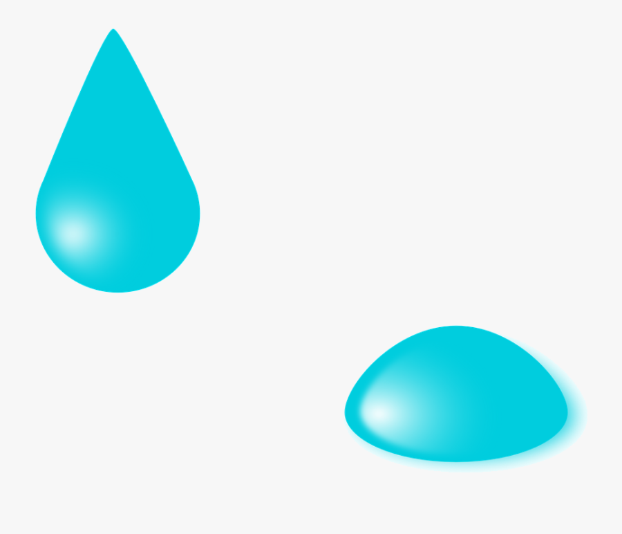 Water Drop Droplet Clipart Drops Free Best On Transparent - Water Drop Gif Transparent, Transparent Clipart