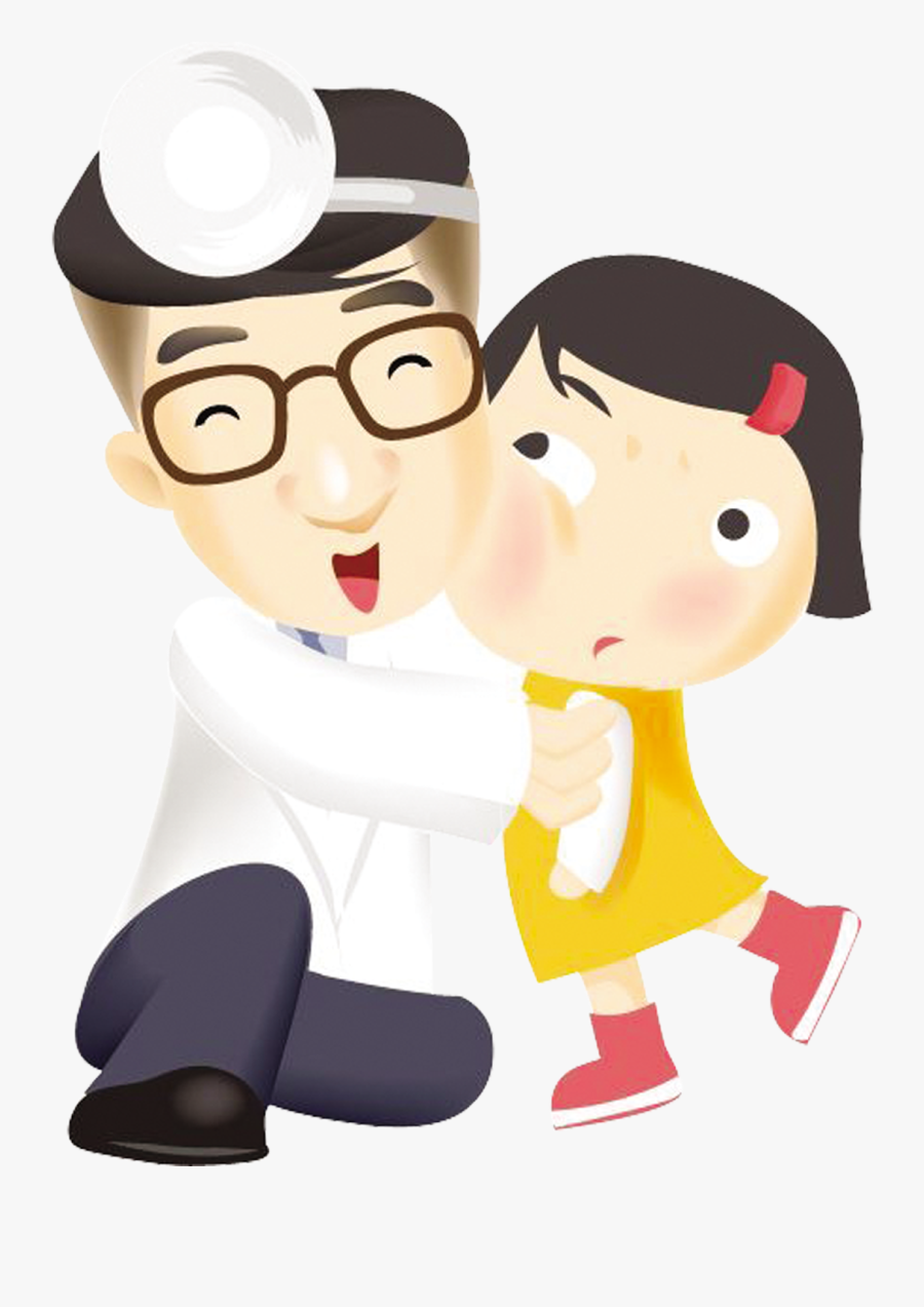 Physician Nurse Cartoon Illustration - Ofukuro, Transparent Clipart