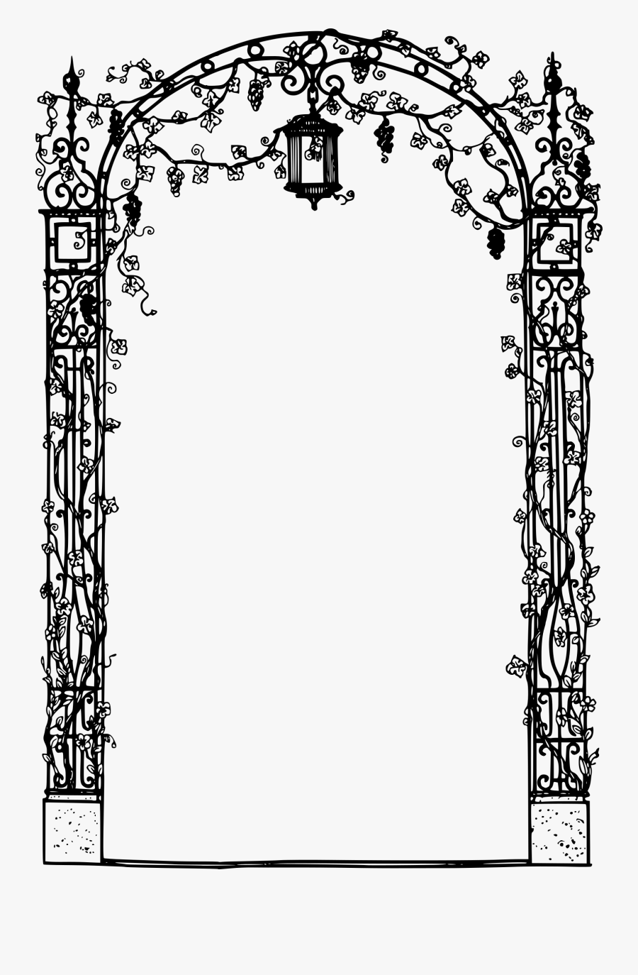 Png Free Arch Vector Art Deco - Arch Frame Png, Transparent Clipart