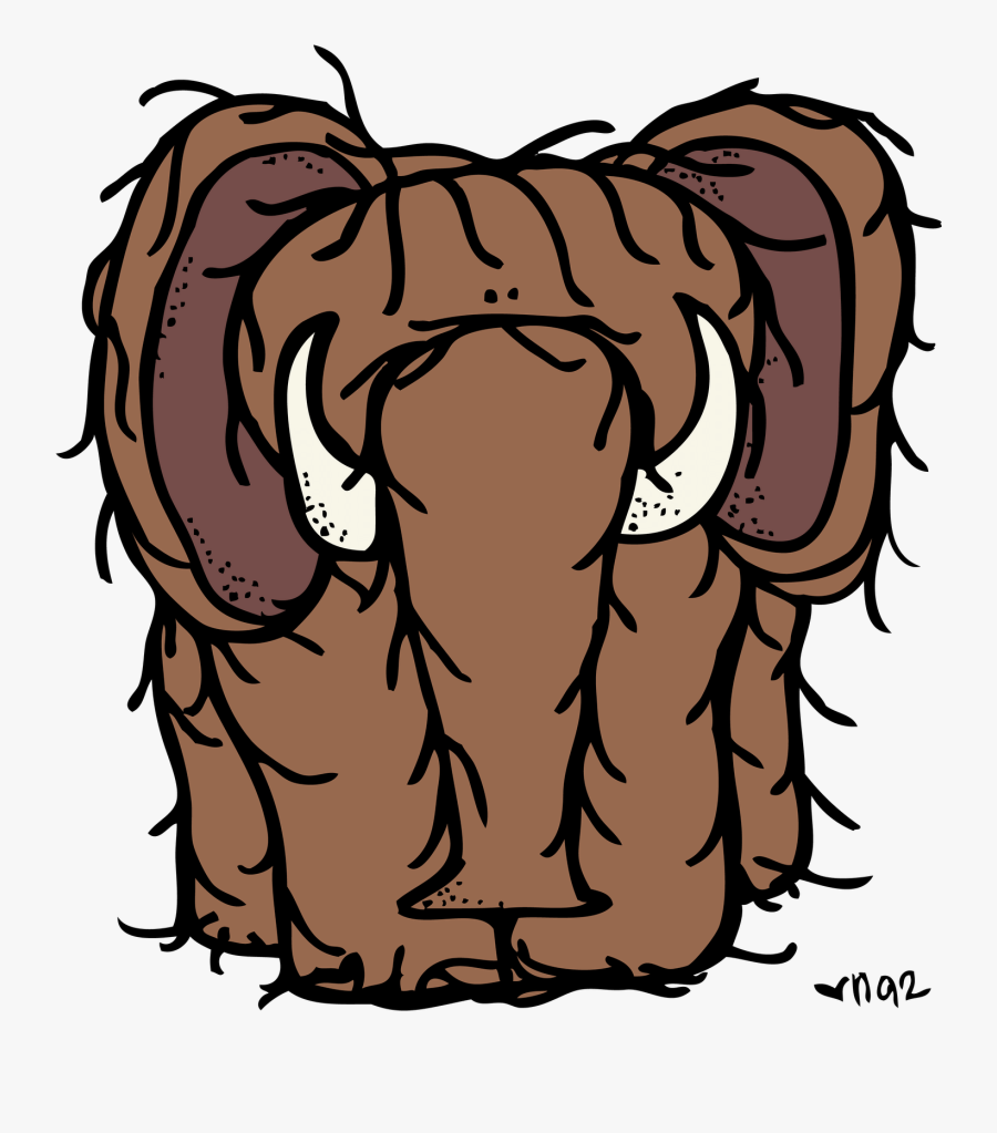 Clipart Wooly Mammoth Head - Woolly Mammoth Clipart Transparent, Transparent Clipart