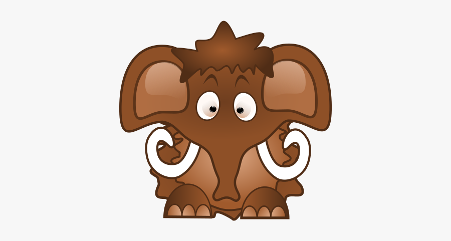 Baby Mammoth - Stone Age Clip Art, Transparent Clipart