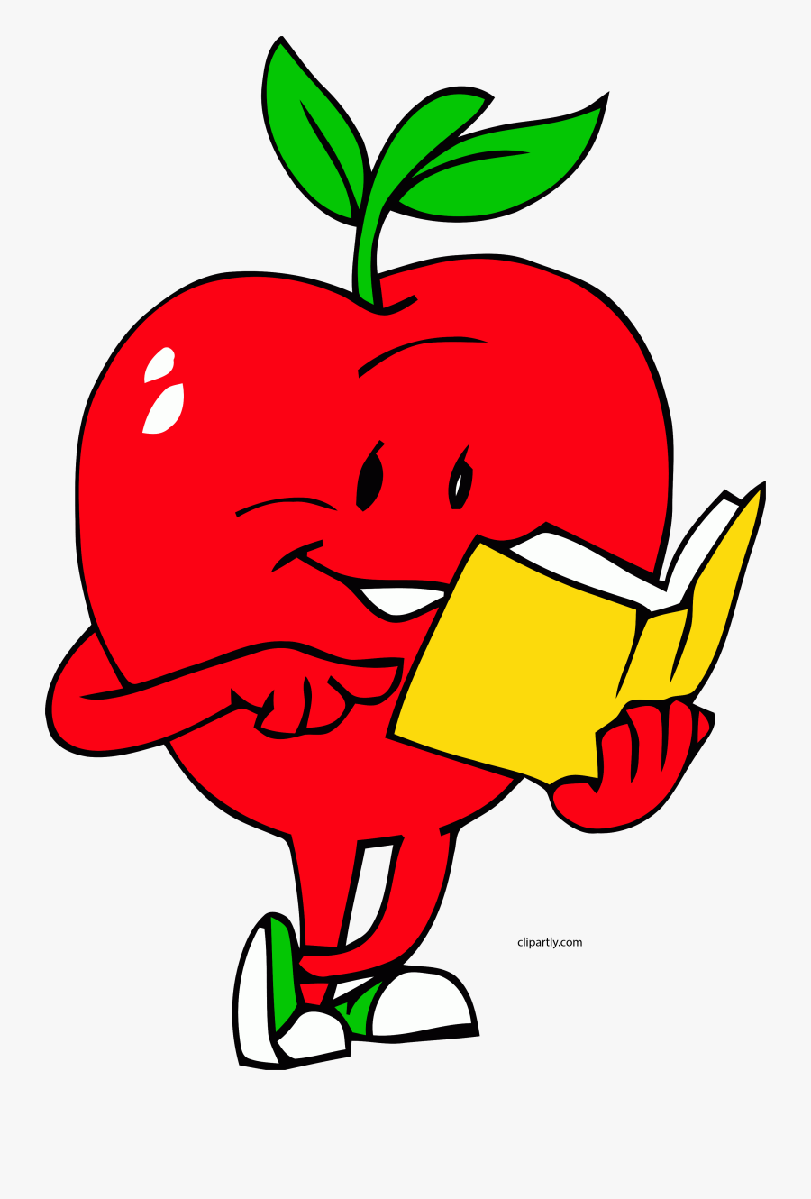 Book Clipart Apple - Role Of Educational Institutions In Inculcating Values, Transparent Clipart