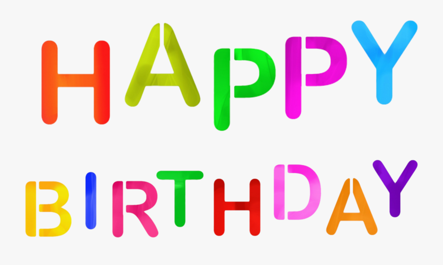 happy birthday png happy birthday bold letters free transparent