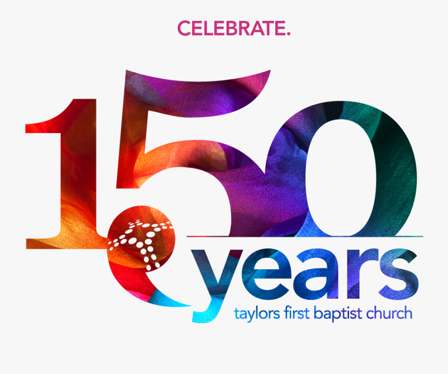 150 Years Church Anniversary Clipart - Church Celebrating 150 Years, Transparent Clipart