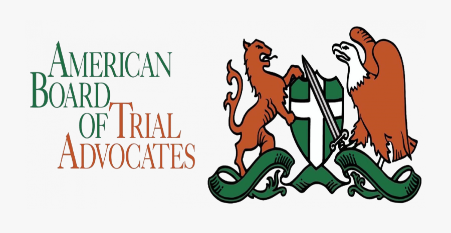 Slumlord Cases - - American Board Of Trial Advocates Logo, Transparent Clipart