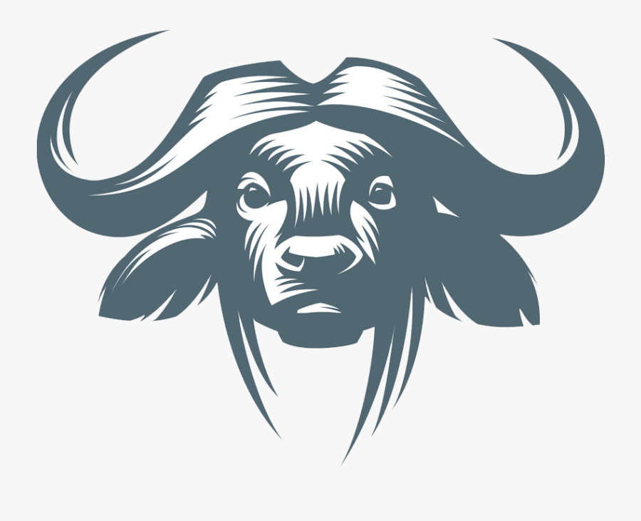 American Bison Water Buffalo Cattle African Buffalo - Cape Buffalo Logo, Transparent Clipart
