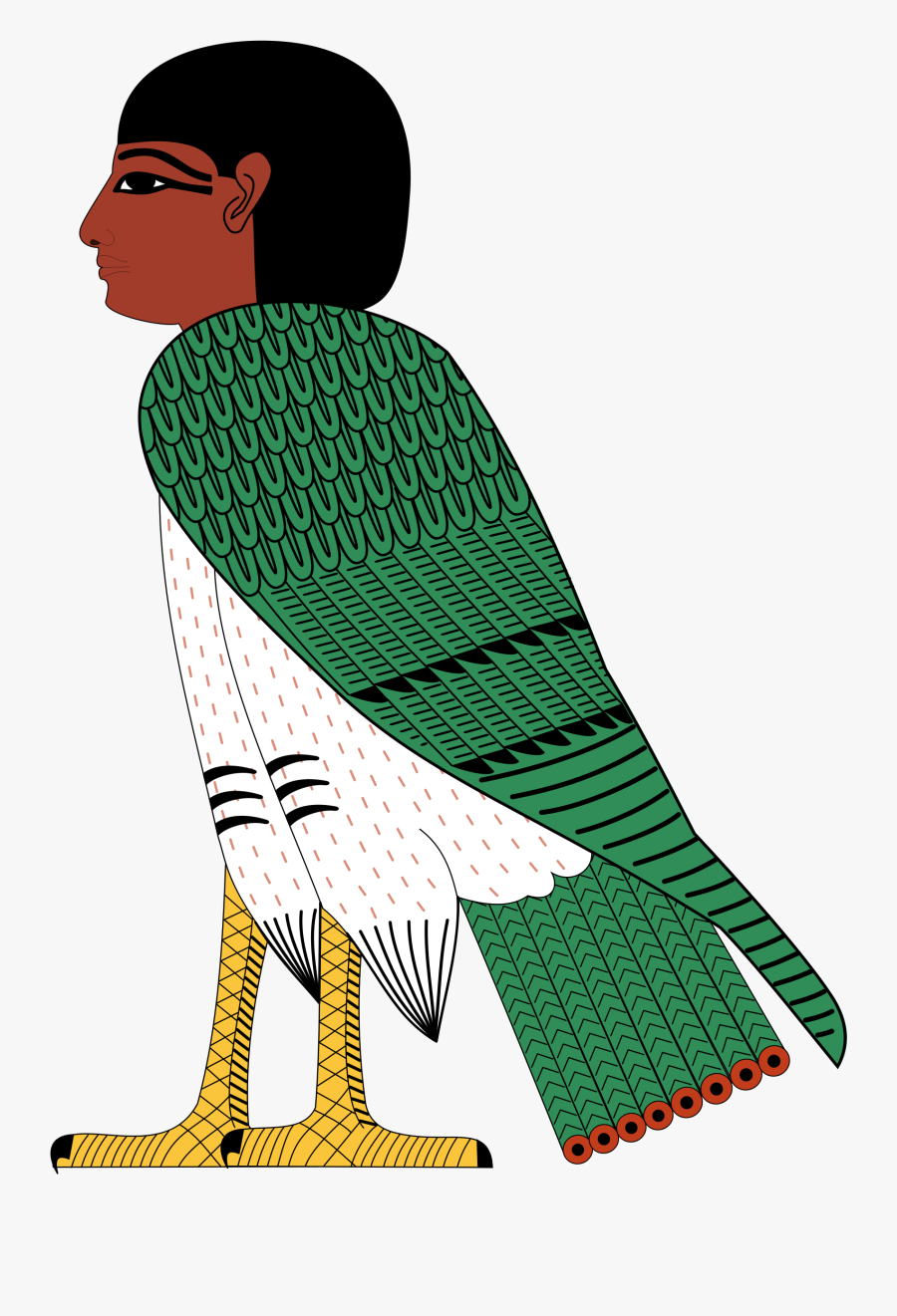 Egyptian Clipart Goddess African - Ba Egypt, Transparent Clipart