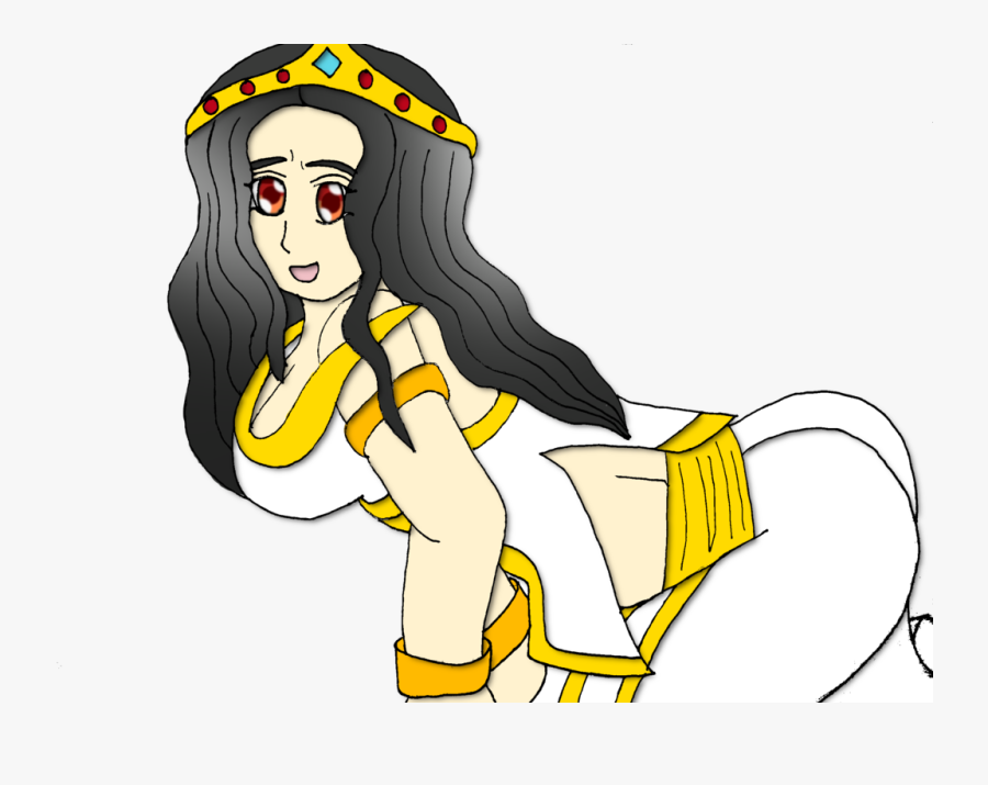 Goddess Asherah With Dat - Asherah, Transparent Clipart