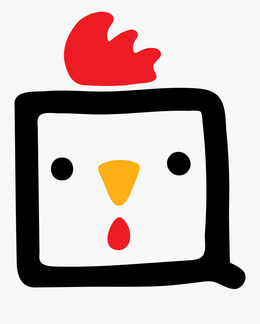 Q"s Chicken Of La - Cartoon, Transparent Clipart