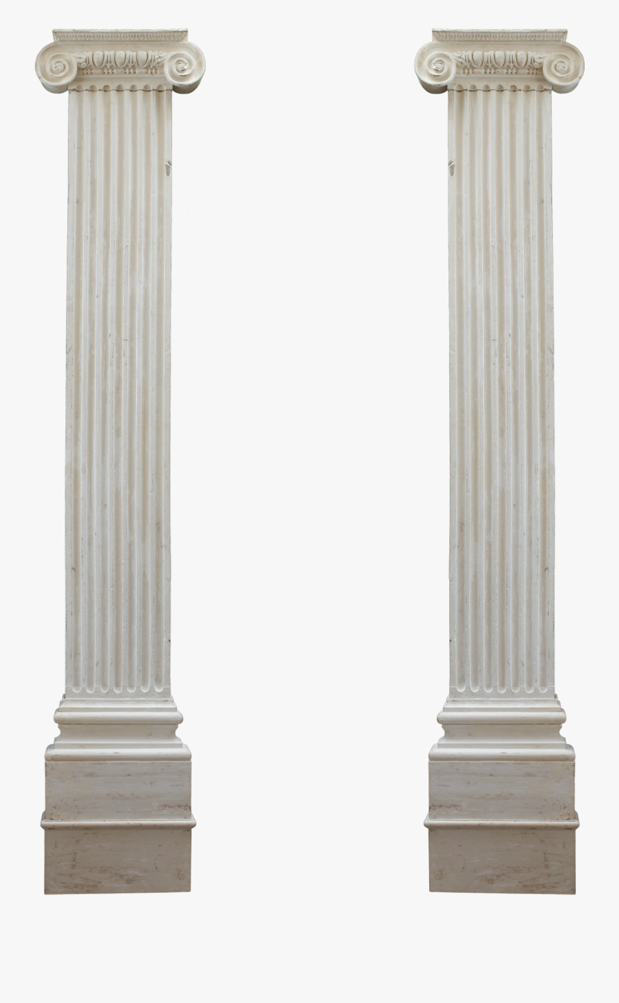 Columns Ionic Png Image - Ionic Column Png, Transparent Clipart