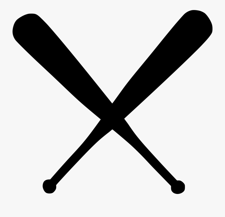 Download Crossed Baseball Bat Svg , Free Transparent Clipart ...