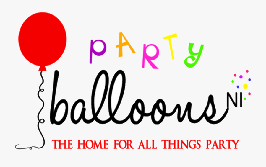 Party Balloons Ni - Party Balloons Logo, Transparent Clipart