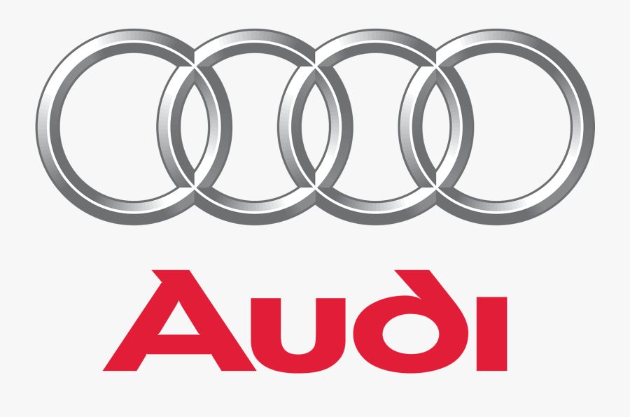 Audi Logo, Transparent Clipart