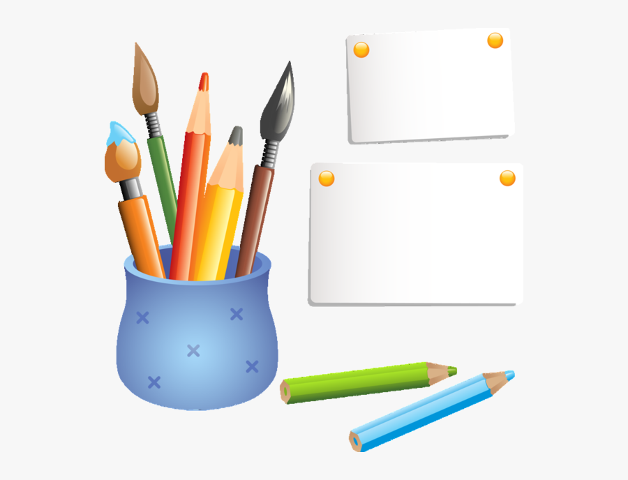 Crayons De Couleurs Articles D Ecole Scrapbooking - Colour Pencils Drawing Png, Transparent Clipart