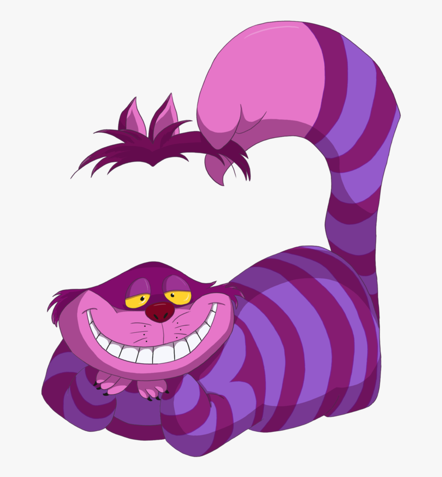 Cheshire Cat Png Free Download - Cartoon Transparent Cartoon Alice In Wonderland Mad, Transparent Clipart
