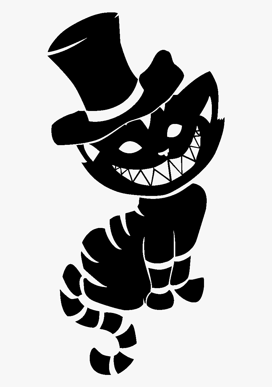 Cheshire Cat Mad Hatter Tattoo Alice"s Adventures In - Cheshire Cat Mad Tattoo, Transparent Clipart