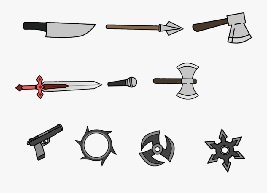 #weapon #weapons #gun #knife #gacha #gachalife #gachastudio - Gacha Life Knife Transparent, Transparent Clipart