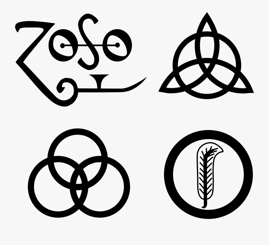 Component Symbol Of Led Clipart Best Schematic Zeppelin - Symbols Led Zeppelin Logo, Transparent Clipart