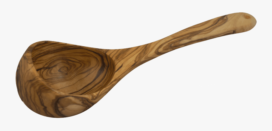 Little Angel Olive Wood Soup Ladle - Wooden Spoon, Transparent Clipart