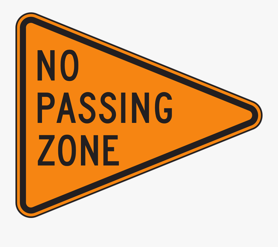 Vip Pass Cliparts 11, Buy Clip Art - Road Signs No Passing Zone, Transparent Clipart