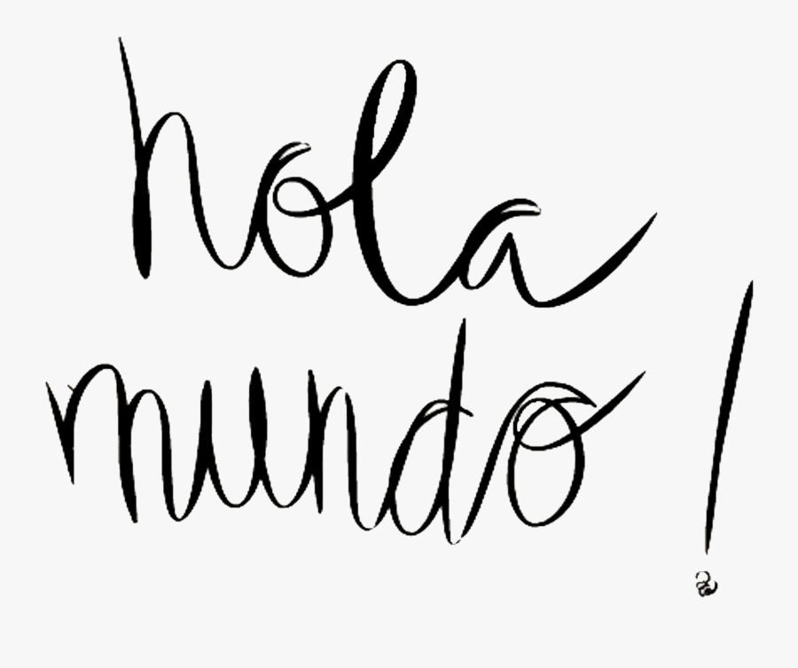 Hola Clipart Transparent Chalkboard, Transparent Clipart