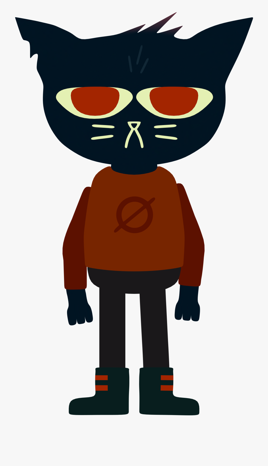 Night In The Woods Png Photos - Cat Night In The Woods, Transparent Clipart